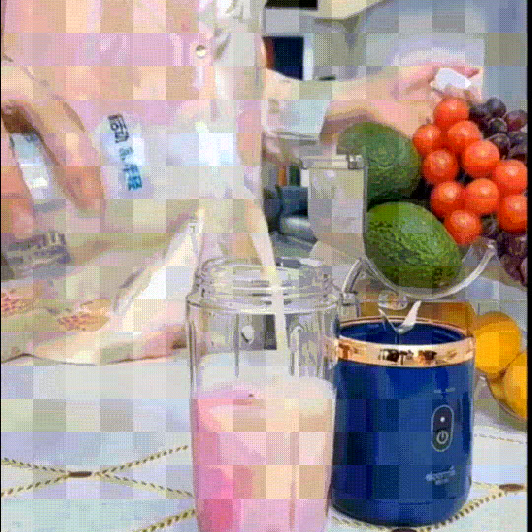 Portable USB Rechargeable Blender – Blend Anytime, Anywhere!