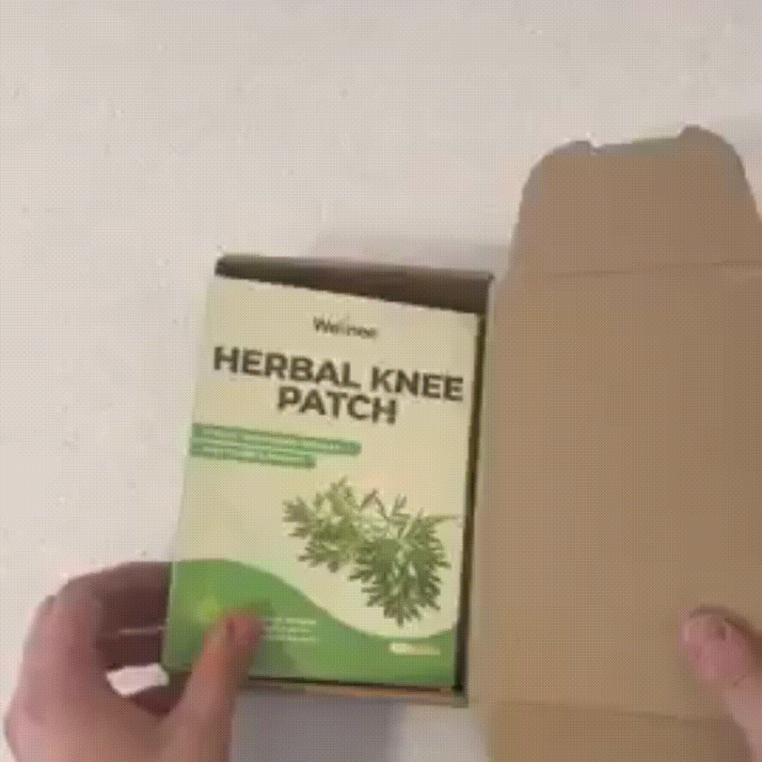 Painshield™Herbal Self-Heating Knee Patches – Natural Arthritis & Joint Pain Relief, Improves Mobility & Reduces Stiffness (10 Patches)