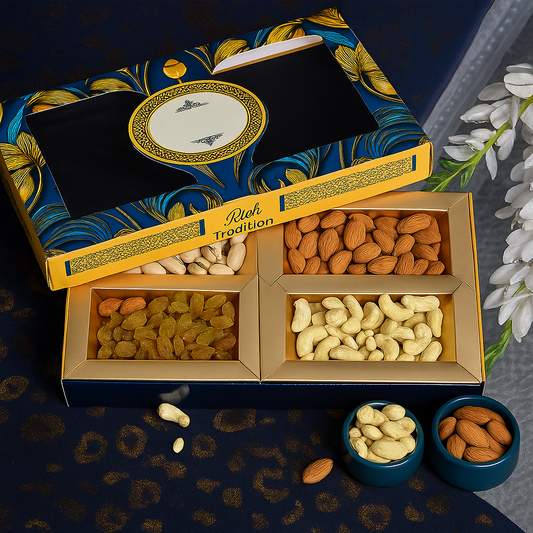Rangoli Dry Fruit Collection – Premium 400g Gift Box