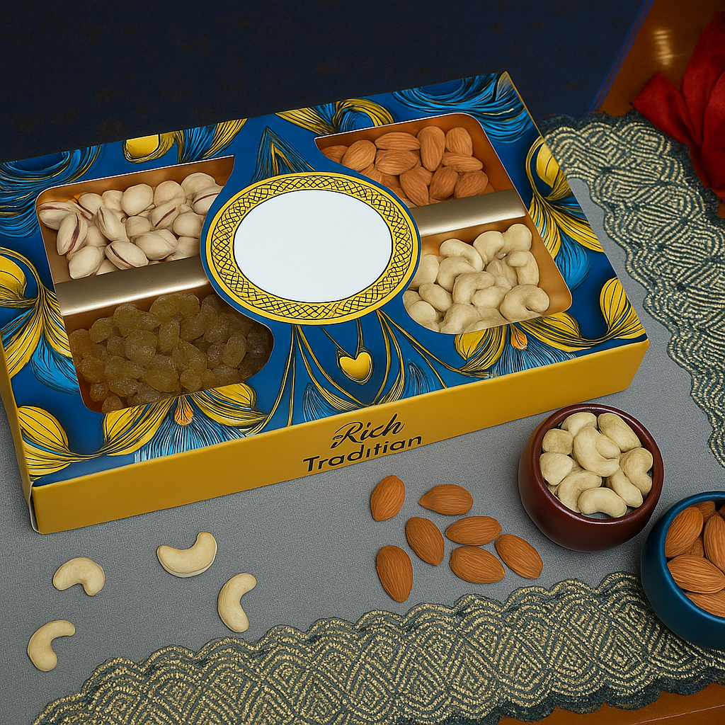 Rangoli Dry Fruit Collection – Premium 400g Gift Box