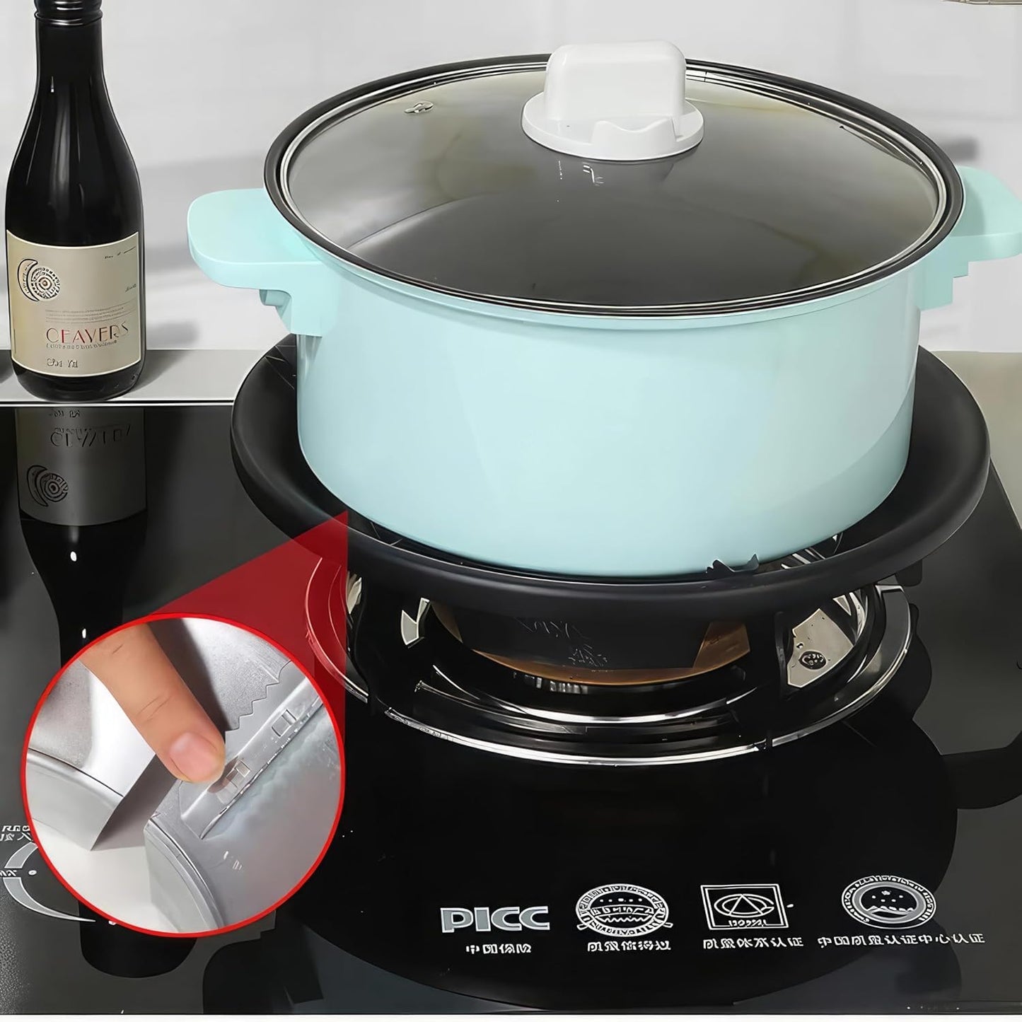 Save Gas, Save Money! 🔥 Try the Gas Saver Burner Stand Today!