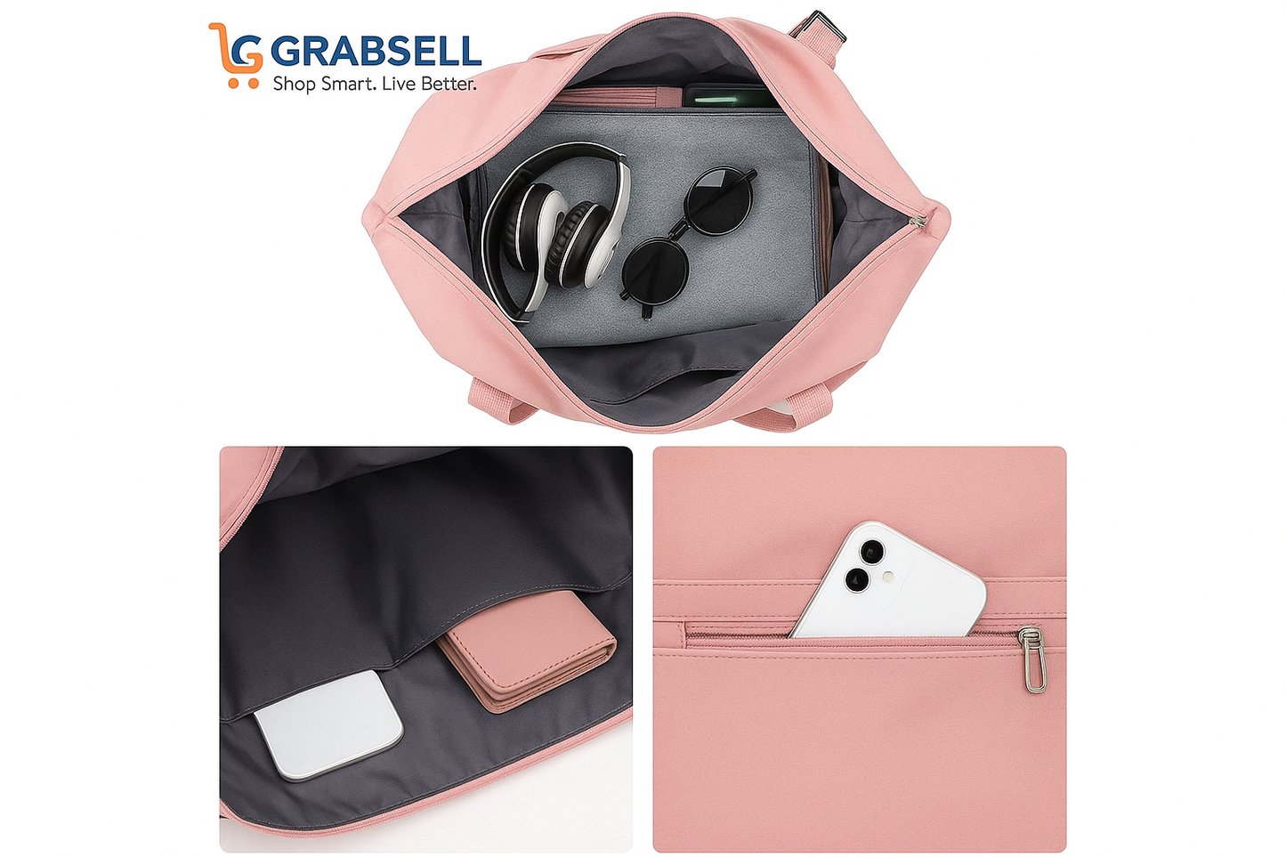 Smart Travel Duffel Bag – Lightweight, Stylish & Spacious