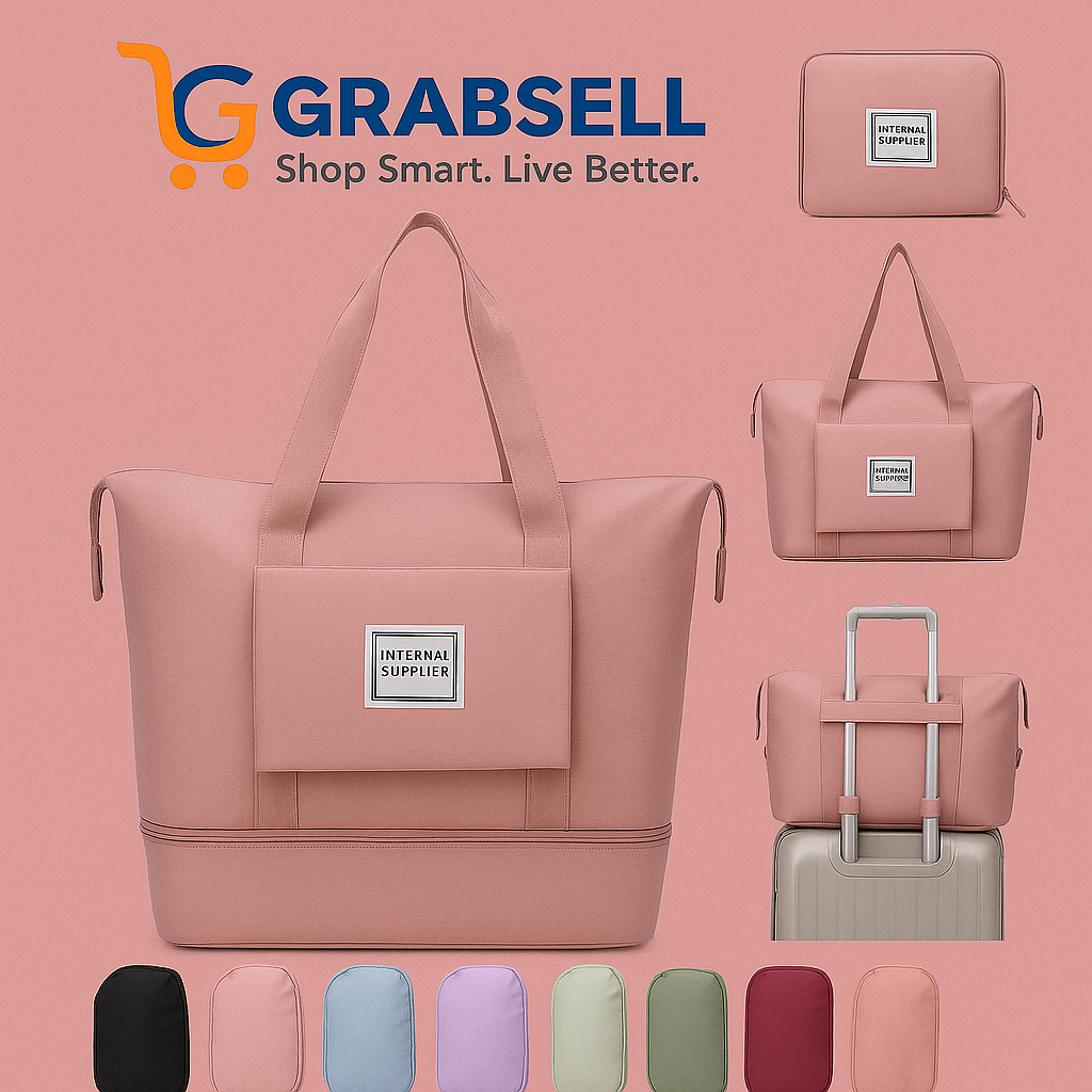 Smart Travel Duffel Bag – Lightweight, Stylish & Spacious