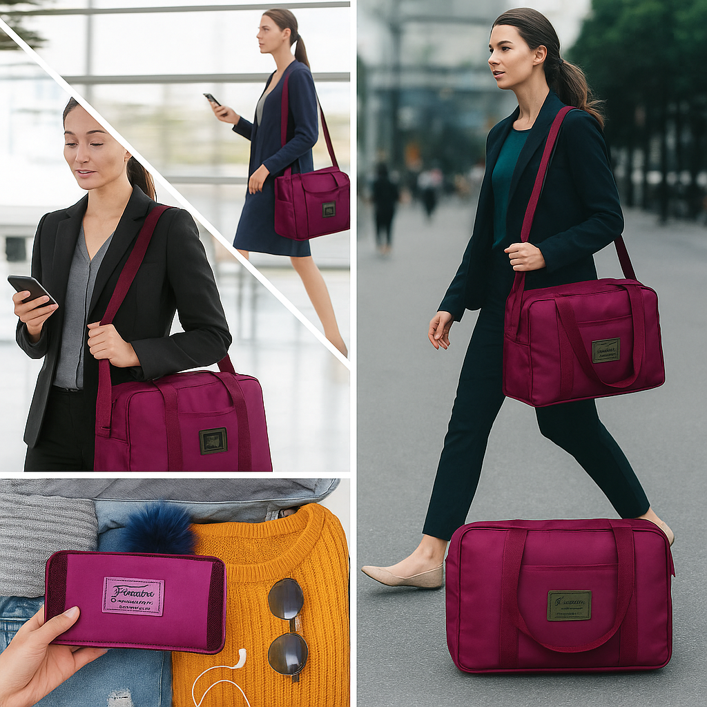 Smart Travel Duffel Bag – Lightweight, Stylish & Spacious
