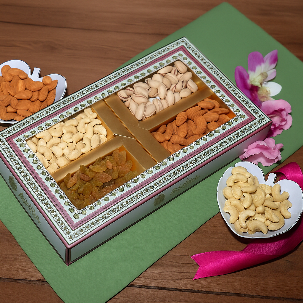 Rangoli Dry Fruit Collection – Premium 400g Gift Box