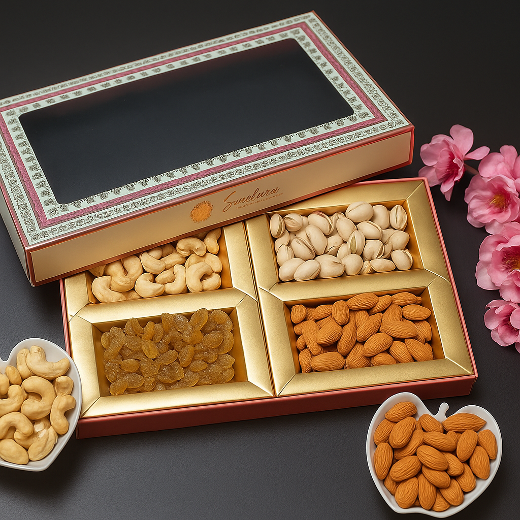 Rangoli Dry Fruit Collection – Premium 400g Gift Box