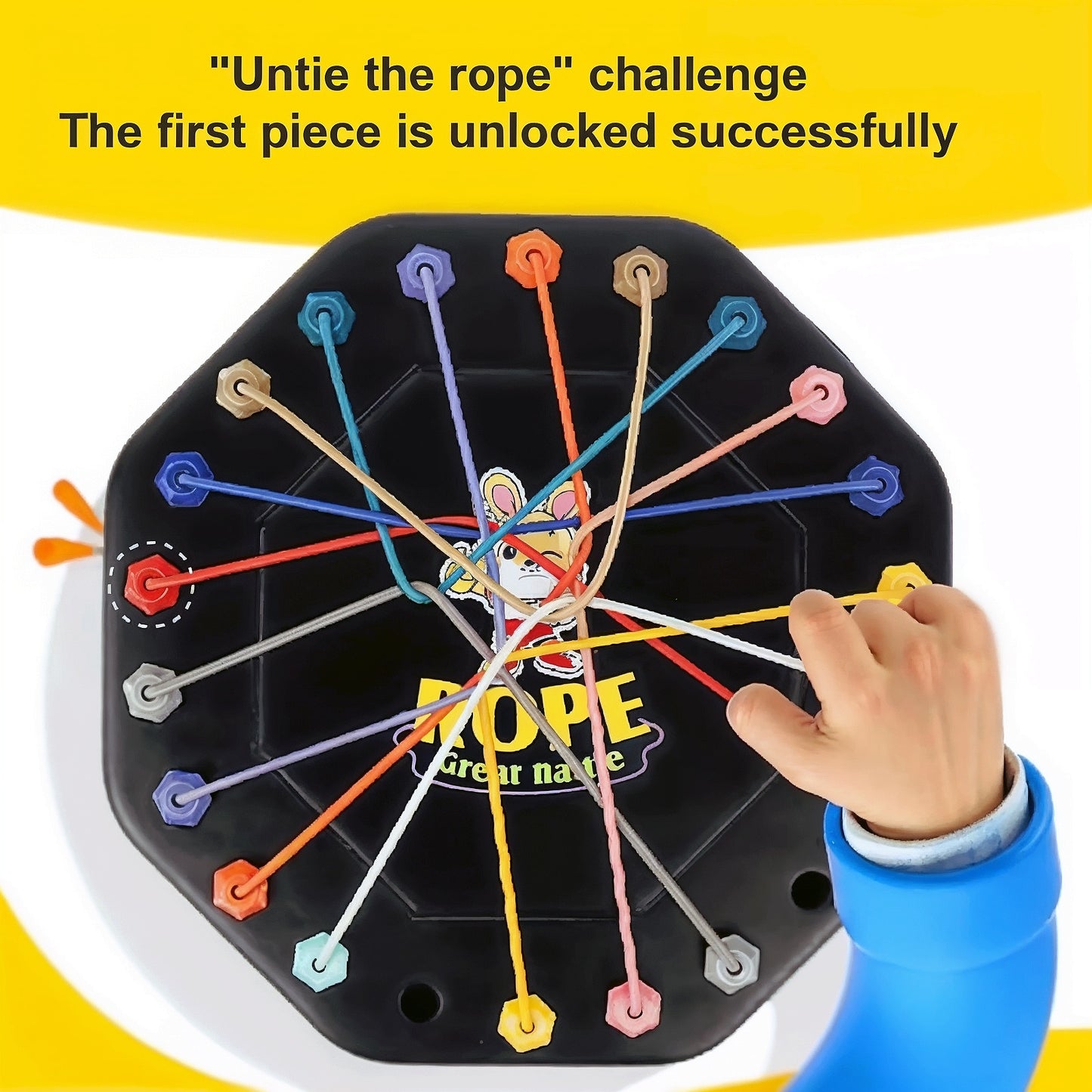 🧠 Rope Puzzle Game™ – Fun, Focus & Learning All in One! 🎁