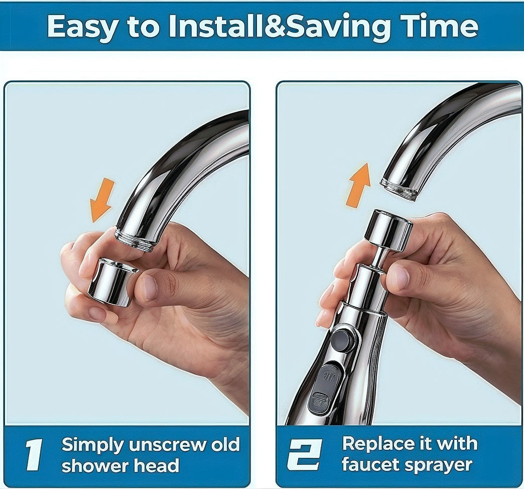 360° Movable Faucet Aerator