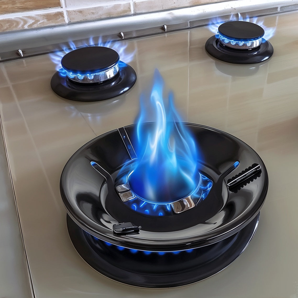 Save Gas, Save Money! 🔥 Try the Gas Saver Burner Stand Today!