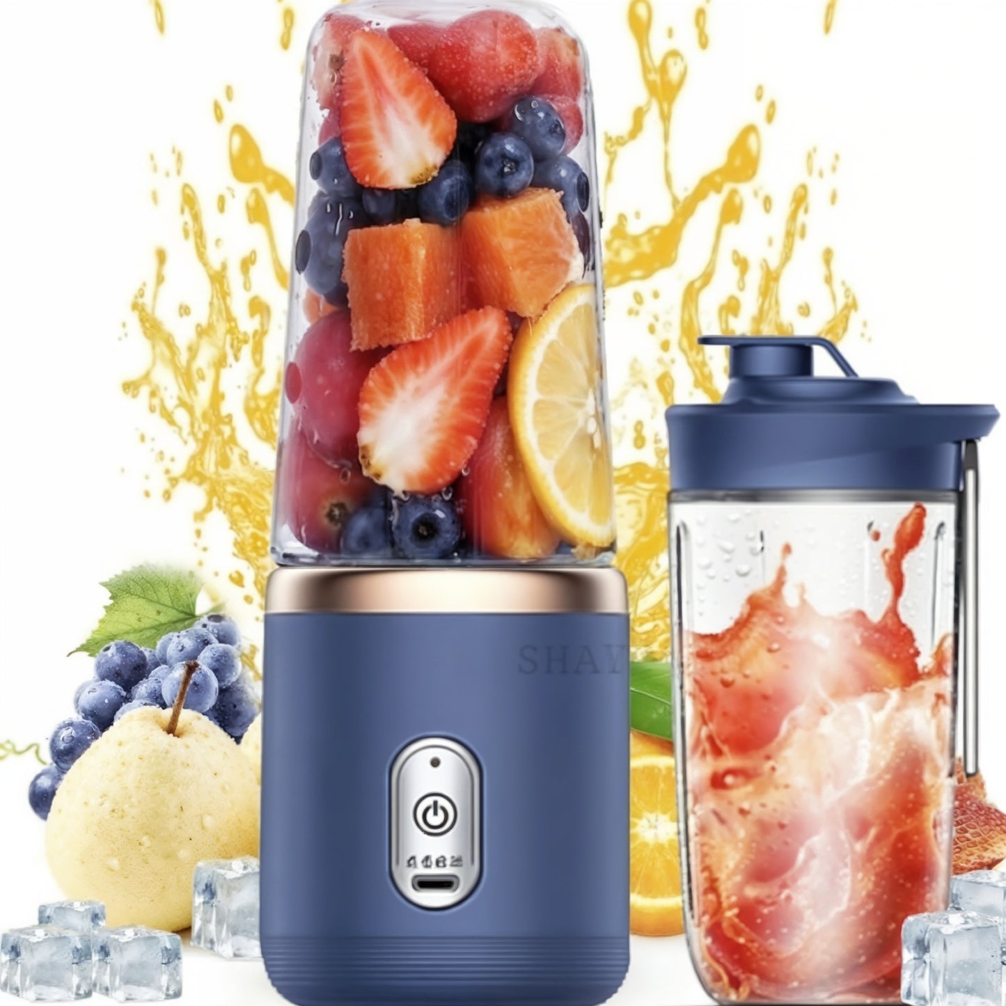 Portable USB Rechargeable Blender – Blend Anytime, Anywhere!