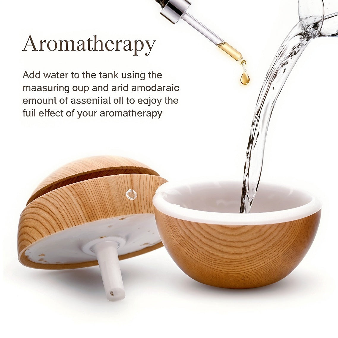 Wooden Cool™ Ultrasonic Cool Mist Humidifier