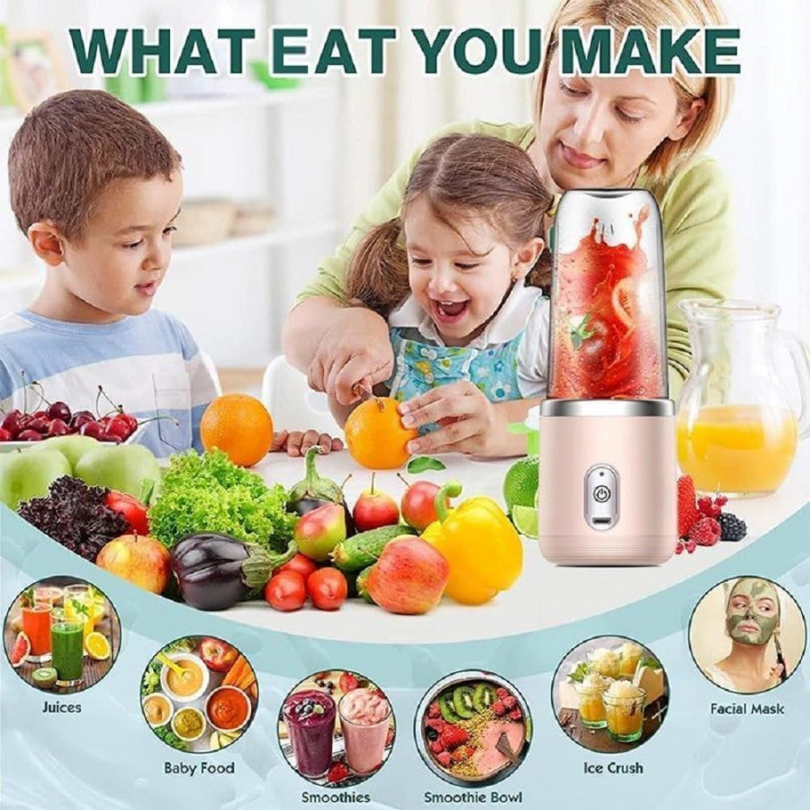 Portable USB Rechargeable Blender – Blend Anytime, Anywhere!
